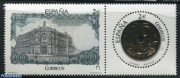 Spain 2016 Numismatics 2v [:], Mint NH, Various - Money On Stamps - Round-shaped Stamps - Ongebruikt