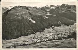 11353514 Davos GR Blick Vom Hoehenweg Im Sommer Davos - Autres & Non Classés