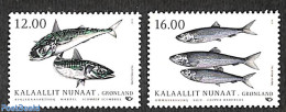 Greenland 2018 Nordic, Fish 2v, Mint NH, History - Nature - Europa Hang-on Issues - Fish - Ungebraucht