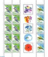 Japan 1994 Birds M/s, Mint NH, Nature - Birds - Kingfishers - Nuevos