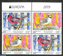 Azerbaijan 2019 Europa, Birds 4v From Booklet, Mint NH, History - Nature - Europa (cept) - Birds - Other & Unclassified