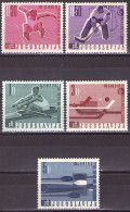 Yugoslavia 1966 - Sports Events, Championships - Mi 1144 -1148 - MNH**VF - Neufs