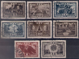 Russia 1943, Michel Nr 847-54, Used - Gebraucht