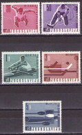 Yugoslavia 1966 - Sports Events, Championships - Mi 1144 -1148 - MNH**VF - Nuevos