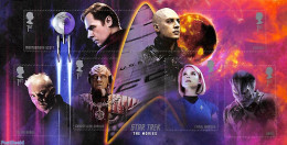 Great Britain 2020 Star Trek 6v M/s, Mint NH, Performance Art - Film - Movie Stars - Art - Science Fiction - Neufs