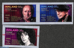 Norway 2020 Musicians 3v S-a, Mint NH, Performance Art - Music - Nuovi