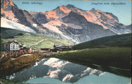 11353432 Grindelwald Kleine Scheidegg Jungfrau Im Alpengluehen See Grindelwald - Sonstige & Ohne Zuordnung