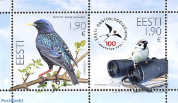 Estonia 2021 Ornithologic Association S/s, Mint NH, Nature - Birds - Estonia