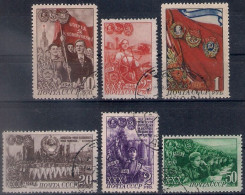 Russia 1948, Michel Nr 1280-85, Used - Used Stamps