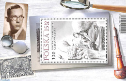 Poland 2021 Czeslaw Slania S/s, Joint Issue Sweden, Mint NH, Stamps On Stamps - Art - Printing - Neufs