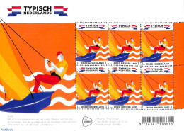 Netherlands 2022 Typical Dutch, Sailing M/s, Mint NH, Sport - Sailing - Unused Stamps