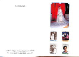 Grenada 1988 Wedding Anniversary, Original Proofs, Postal History, History - Kings & Queens (Royalty) - Royalties, Royals