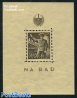 Croatia 1944 National Labour Service S/s, Unused (hinged) - Croazia