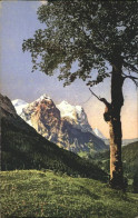 11353348 Lauterbrunnen BE Blick Zum Wellhorn Und Wetterhorn Lauterbrunnen - Andere & Zonder Classificatie