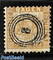 Germany, Baden 1862 9Kr, Used, 8 BADEN, Used Stamps - Autres & Non Classés