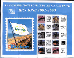 United Nations, New York 2005 Riccione M/s, Mint NH - Other & Unclassified