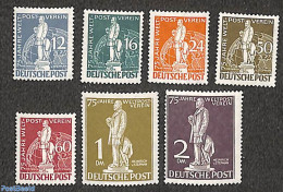 Germany, Berlin 1949 75 Years UPU 7v, Signed Schlegel, Used Or CTO, U.P.U. - Gebruikt