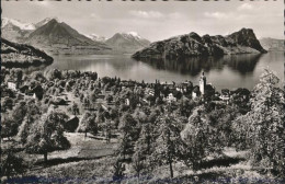 11353302 Vitznau Panorama Mit Stanserhorn Und Buergenstock Vierwaldstaettersee V - Otros & Sin Clasificación