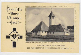 39066408 - Fuerstenzell, Einweihung Der Evang. Kirche Ungelaufen  Leicht Stockfleckig, Sonst Gut Erhalten - Passau