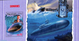 Maldives 2018 Submarines S/s, Mint NH, Transport - Ships And Boats - Schiffe