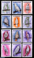 Suriname, Republic 2018 Parrots 12v, Mint NH, Nature - Birds - Parrots - Surinam