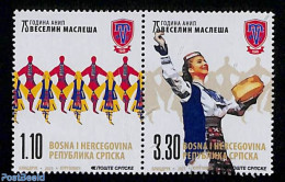 Bosnia Herzegovina - Serbian Adm. 2023 Folk Dance 2v [:], Mint NH, Performance Art - Various - Dance & Ballet - Music .. - Danza