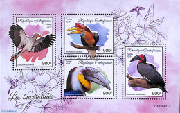 Central Africa 2019 Birds 4v, Mint NH, Nature - Birds - Zentralafrik. Republik