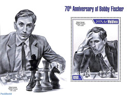 Maldives 2013 Bobby Fisher S/s, Mint NH, Sport - Chess - Echecs