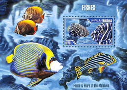 Maldives 2013 Fishes S/s, Mint NH, Nature - Fish - Vissen