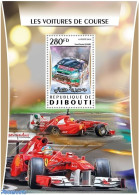 Djibouti 2016 Racing Cars, Mint NH, Sport - Transport - Autosports - Automobiles - Coches