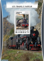 Djibouti 2016 Steam Trains, Mint NH, Transport - Railways - Trains