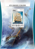 Djibouti 2016 Tall Ships , Mint NH, Transport - Ships And Boats - Schiffe