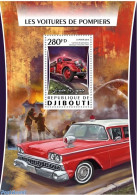 Djibouti 2016 Fire Engines, Mint NH, Transport - Automobiles - Fire Fighters & Prevention - Autos