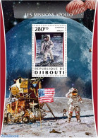 Djibouti 2016 Apollo Missions, Mint NH, Transport - Space Exploration - Dschibuti (1977-...)