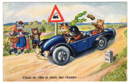 Chats Humanisés Habillés - Chats