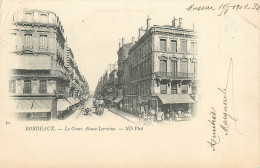 33* BORDEAUX  Le Cours Alsace Lorraine      RL23,0766 - Bordeaux