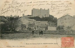 30* MONFAUCON Ruines Chateau      RL23,0641 - Autres & Non Classés