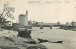 30* AIGUES MORTES Remparts Et Pont Rouge      RL23,0633 - Aigues-Mortes