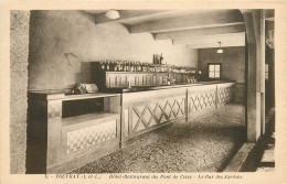 37* VOUVRAY  Hotel Restaurant Du Pont De Cisse  Le  Bar Des Jardins    RL23,1562 - Vouvray