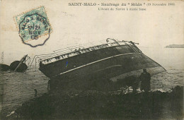 35* ST MALO     Naufrage Du « hilda »  1905  Navire A Maree Basse    RL23,1266 - Saint Malo