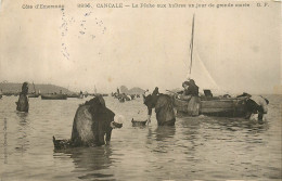 35* CANCALE    Peche Aux Huitres En Grande Maree  RL23,1224 - Fishing