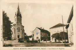 38* ST MARCEL BEL ACCUEIL   Place De L Eglise      RL23,1686 - Sonstige & Ohne Zuordnung