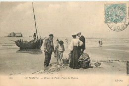 62* LE PORTEL       Retour De Peche -  Vente Du Poisson    RL35.0283 - Le Portel