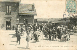 62* BERCK PLAGE   Arrivee Du Train De Paris          RL35.0277 - Berck