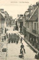 61* ARGENTAN  Rue St Martin  Defile Militaire        RL35.0221 - Argentan