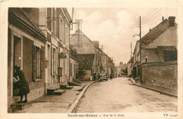 61* CONDE S/HUISNE  Rue De La Gare          RL35.0212 - Autres & Non Classés