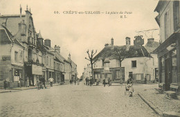 60* CREPY EN VALOIS   La Place Du Paon      RL35.0168 - Crepy En Valois