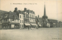 60* GRANDVILLIERS  Eglise Et Hotel De Ville        RL35.0093 - Grandvilliers