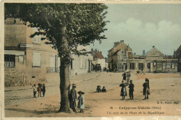 60* CREPY EN VALOIS   Place De La Republique        RL35.0080 - Crepy En Valois