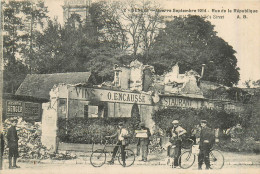 60* SENLIS    Ruines   Rue D Ela Republiqu WW1  RL35.0036 - Senlis